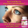 Phytoceramides 350mg Ceramide Skin Care Hydration Moisture Restoring Beauty Supplement with Multivitamins A C D E PhyGLOW Super Vegan Anti Aging Wrink