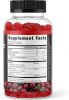 Potent Cranberry Gummies 1500mg with D Mannose Urinary Tract Health for Women Men Urinary Flush Bladder Fast Acting Support Supplements with Hibiscus